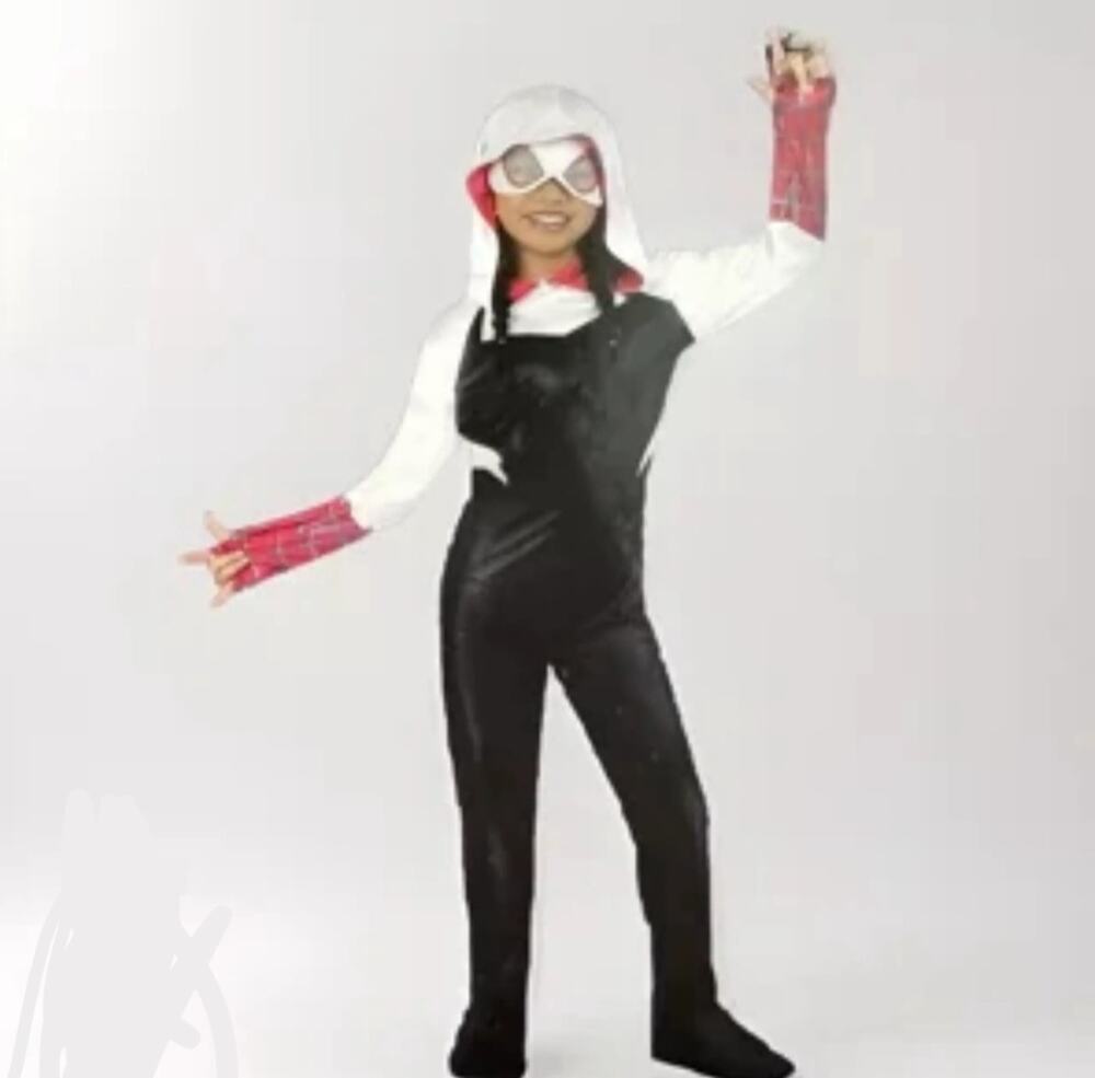 New spider Gwen kids costume size Small 5-6